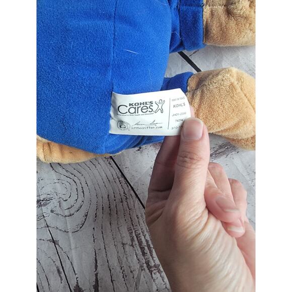 Kohls Cares Mercer Mayer Little Critter Plush Brother 15in Kohl's - Picture 5 of 6